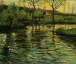 Ernest Lawson - コネティカット川シーン