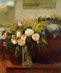 Camille Pissarro - ニースのバラ