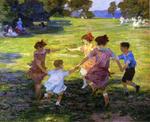 Edward Henry Potthast - ロージーの周りのリング