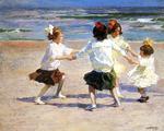Edward Henry Potthast - ロージーの周りのリング