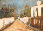 Maurice Utrillo - 通りモンマルトル