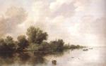 Salomon Van Ruysdael - 川の風景2