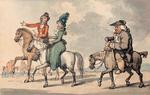 Thomas Rowlandson - 乗って家柄の良い人々