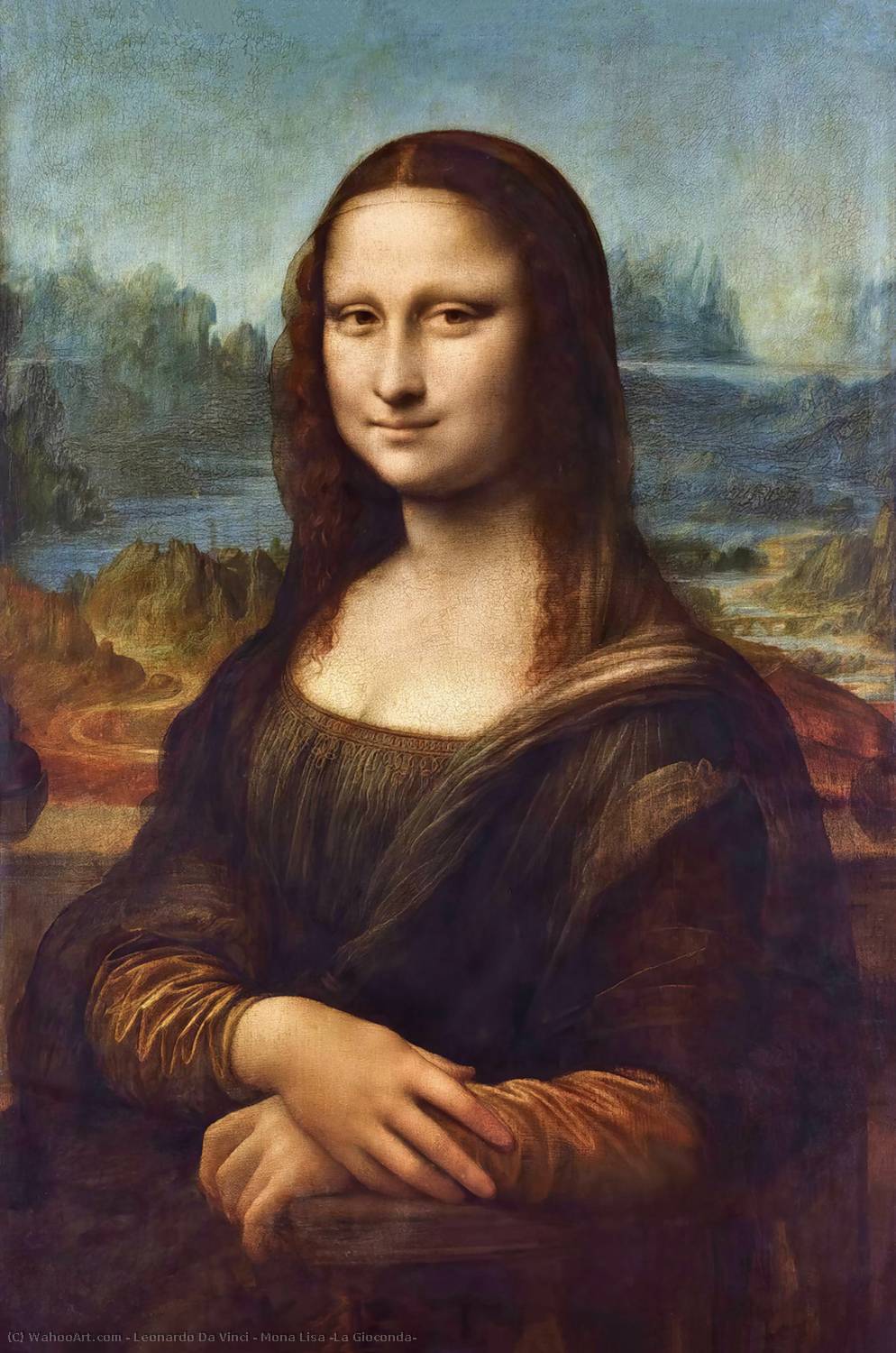 モナリザ ラ ジョコンダ 1519 バイ Leonardo Da Vinci 1452 1519 Italy アート再現 Leonardo Da